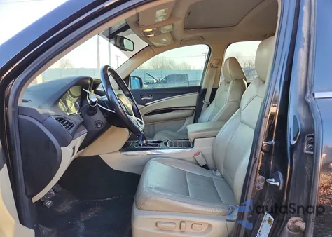 2014 Acura Mdx from USA, damaged, VIN 5FRYD4H27EB028597